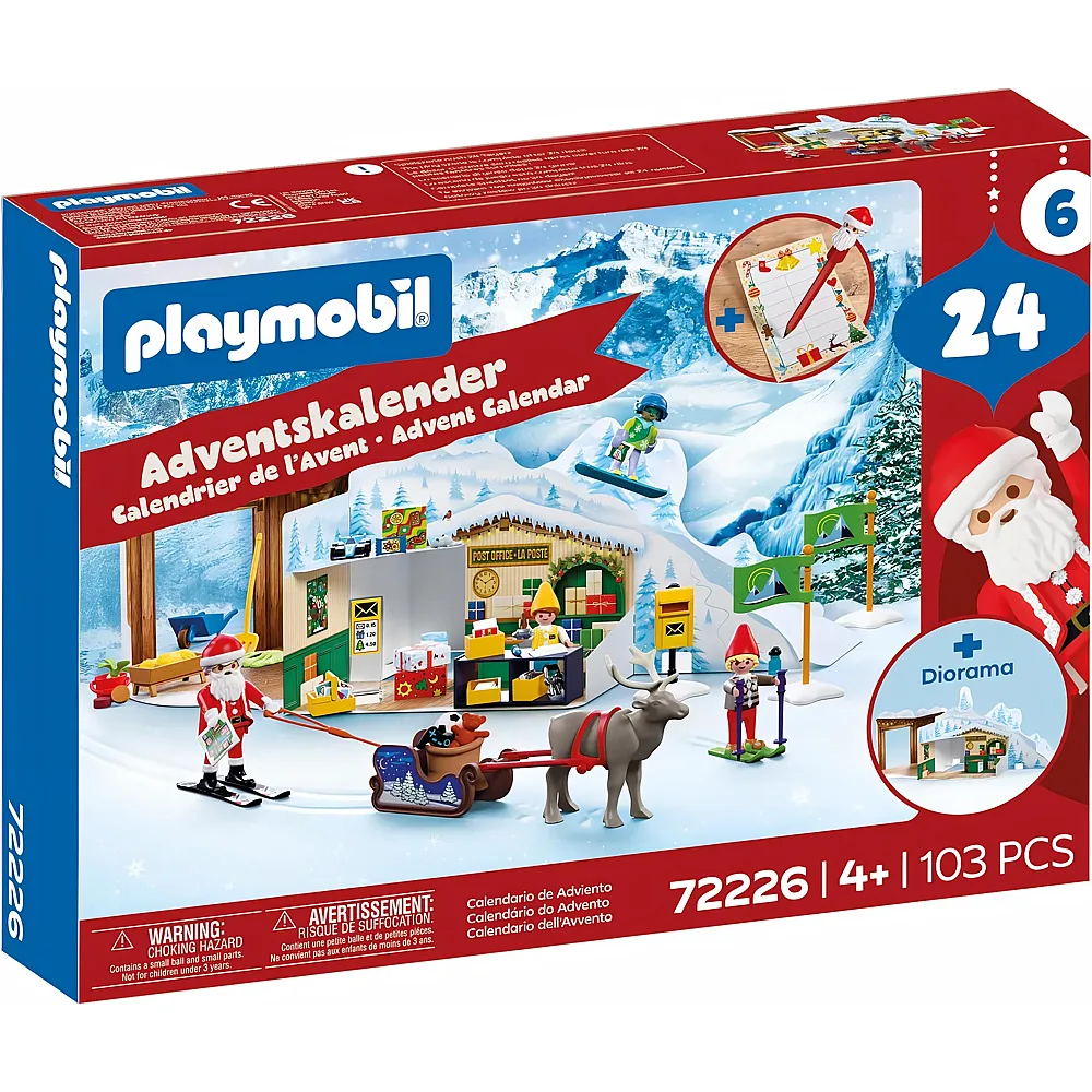 PLAYMOBIL Adventskalender: Am Nordpol 72226