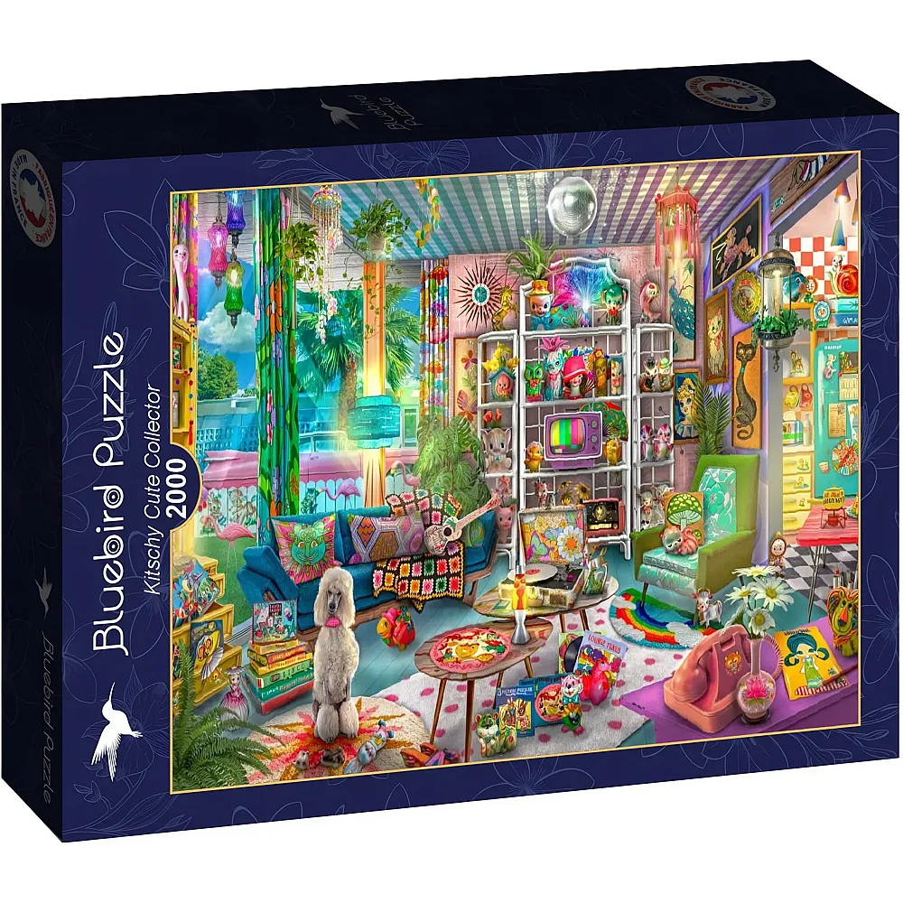 Bluebird Puzzle Kitschy Cute Collector - 2000 Teile