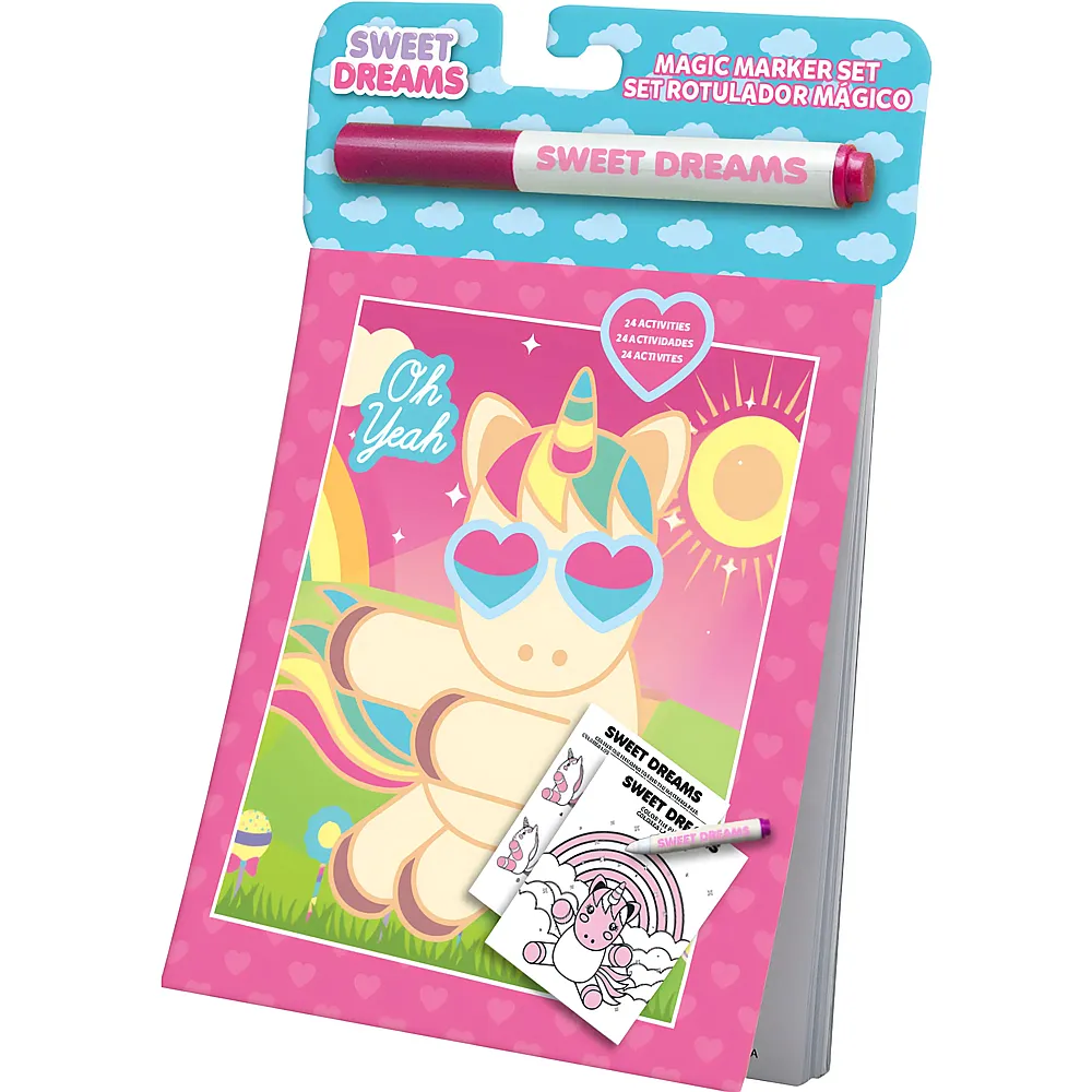 Kids Licensing Einhorn Magisches Wasser-Zeichenbuch Einhorn - Malb�cher