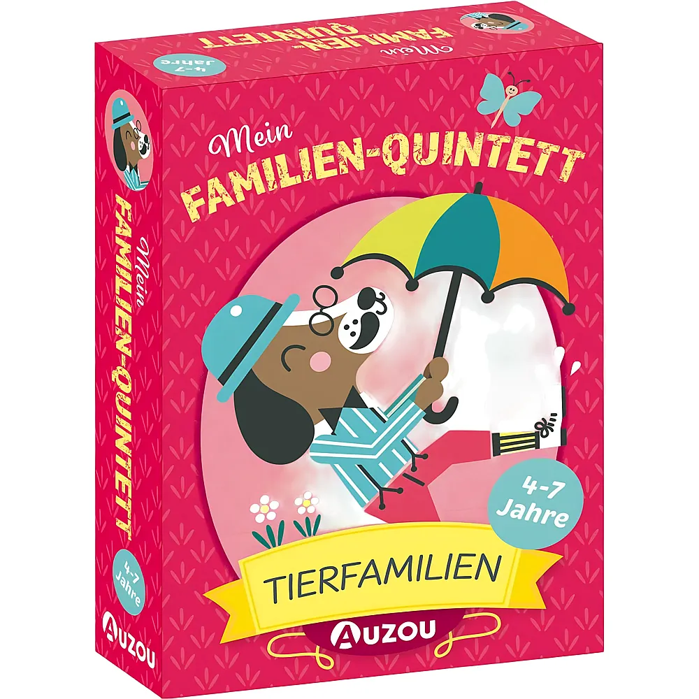 HUCH Mein Familien-Quintett - Tierfamilien DE