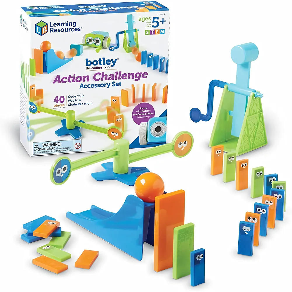 Learning Resources Botley Aktion-Erg�nzungsset - 40 Teile | Lern - Spiel - Spass