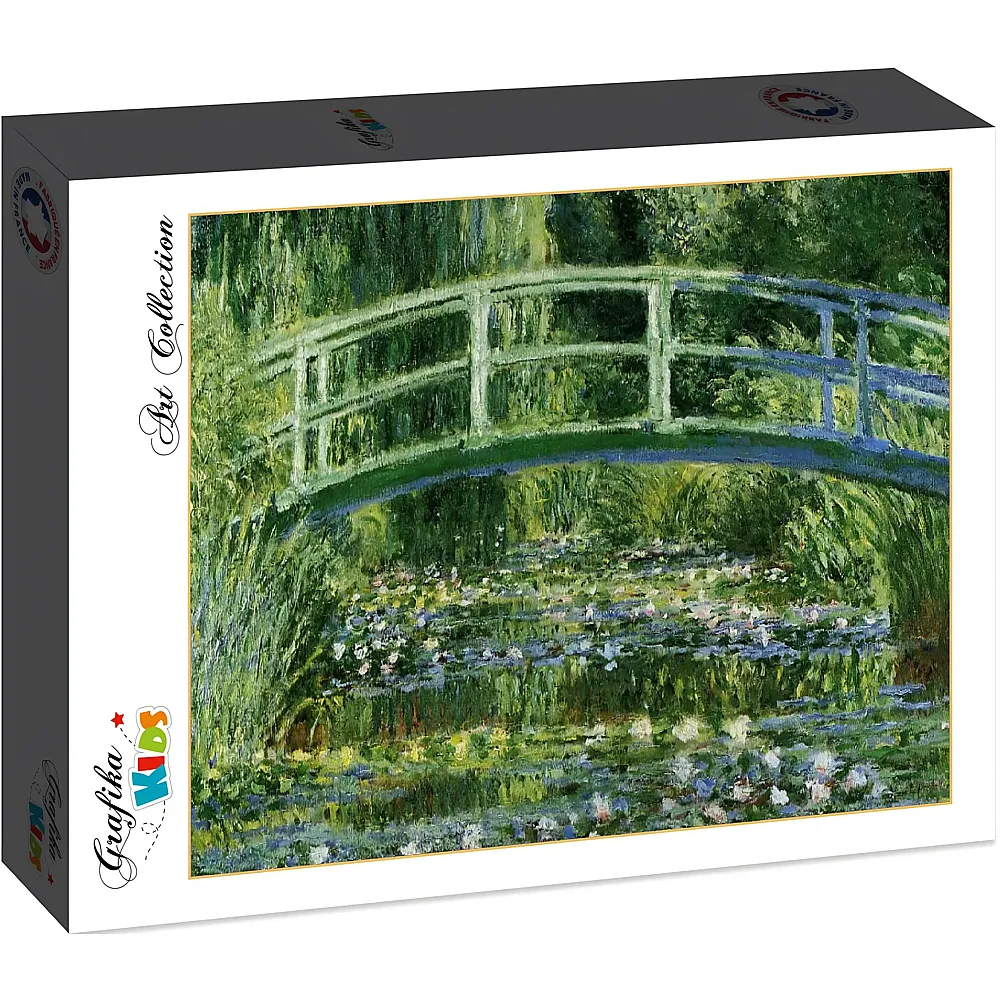 Grafika Puzzle Art Collection Claude Monet Grafika Kids Water Lilies and the Japanese bridge, 1897-1899 - 12 Teile