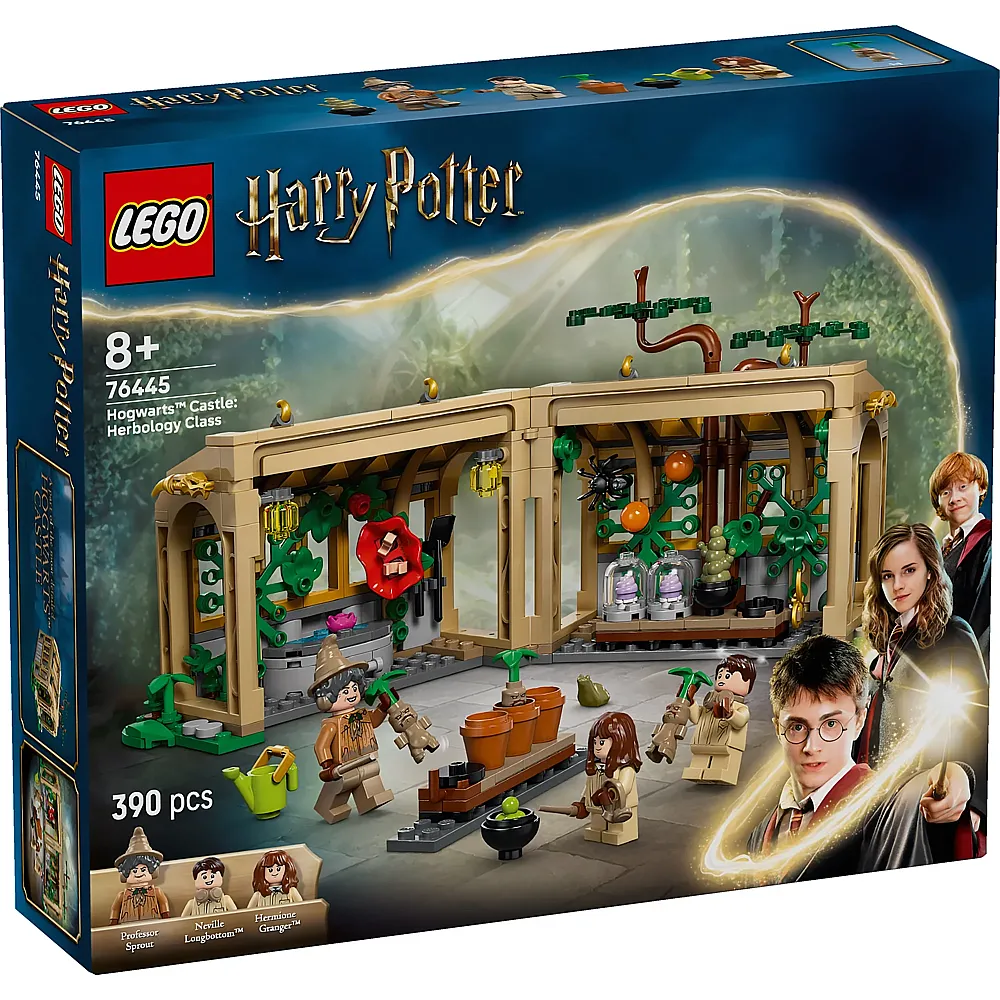 LEGO Harry Potter Schloss Hogwart Kr�uterkunde Unterricht - 390 Teile