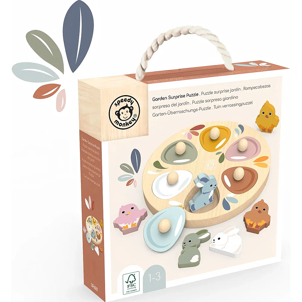 Speedy Monkey Greifpuzzle Hasen und K�ken