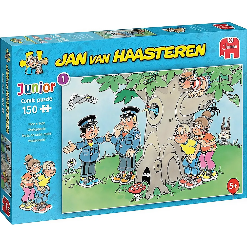 Jumbo Puzzle Jan van Haasteren Versteckspiel 150Teile