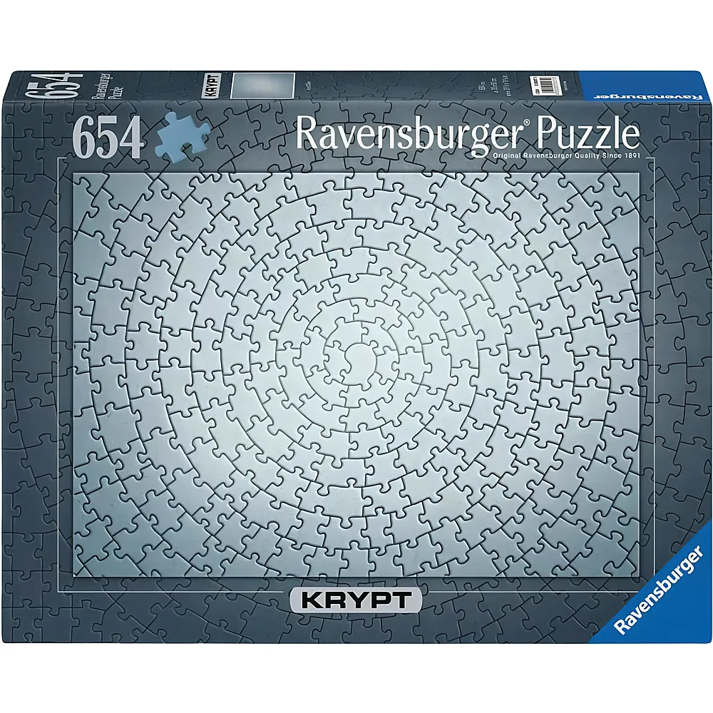 Ravensburger Puzzle Krypt Silver 654Teile