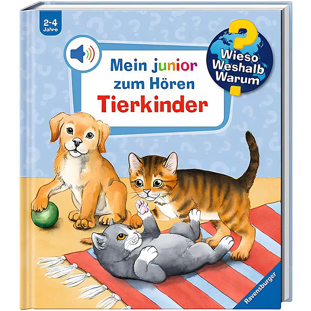 Ravensburger Wieso Weshalb Warum Mein junior zum Hren: Tierkinder Nr.6