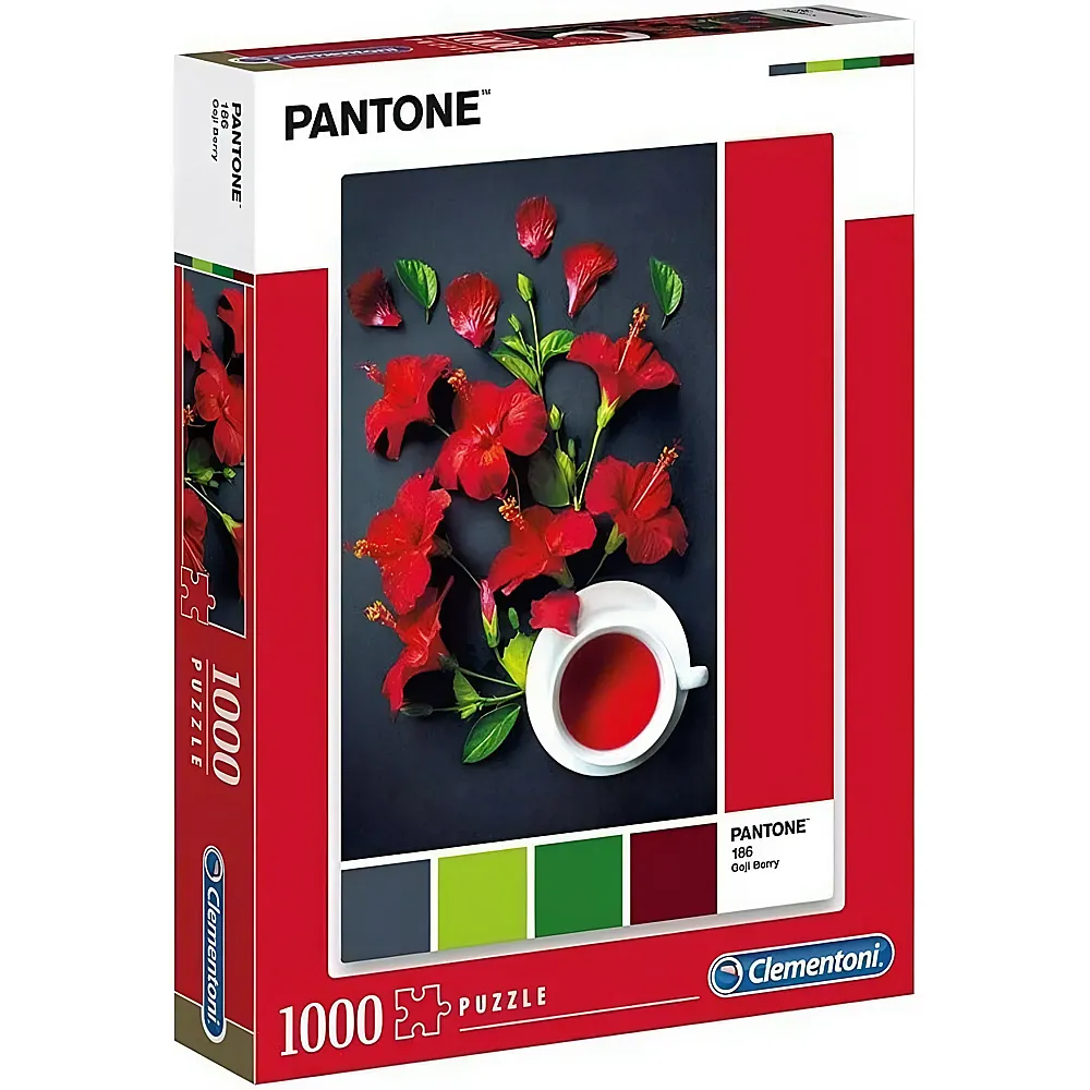 Clementoni Puzzle Pantone - Goji Berry 1000Teile