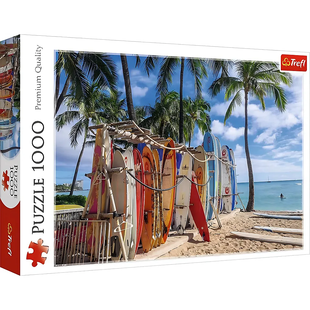 Trefl Puzzle Waikiki Beach, Hawaii - 1000 Teile