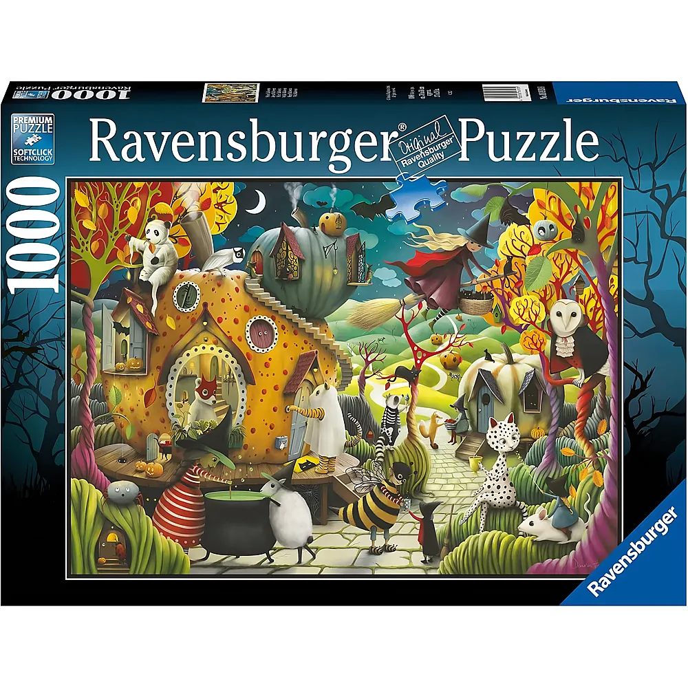 Ravensburger Puzzle Fr�hliches Halloween 1000Teile