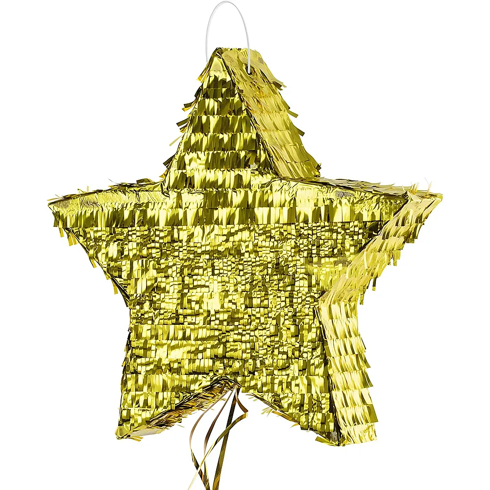 Partydeco Pinata Stern Gold