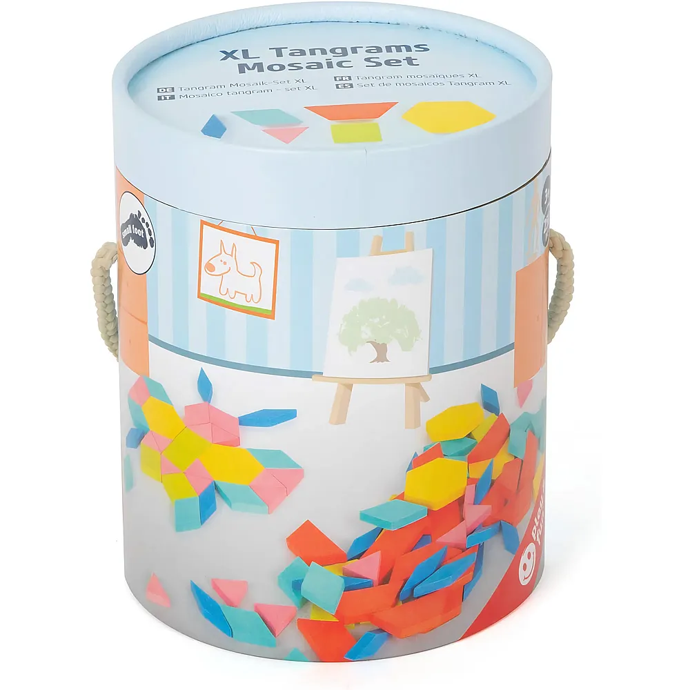 small foot Tangram Mosaik-Set XL - 250 Teile