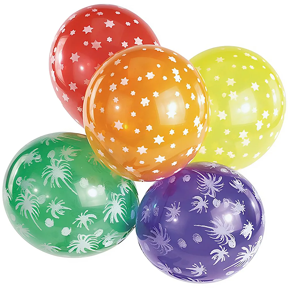 Riethmller 6 Ballone Sterne 25cm | Kindergeburtstag