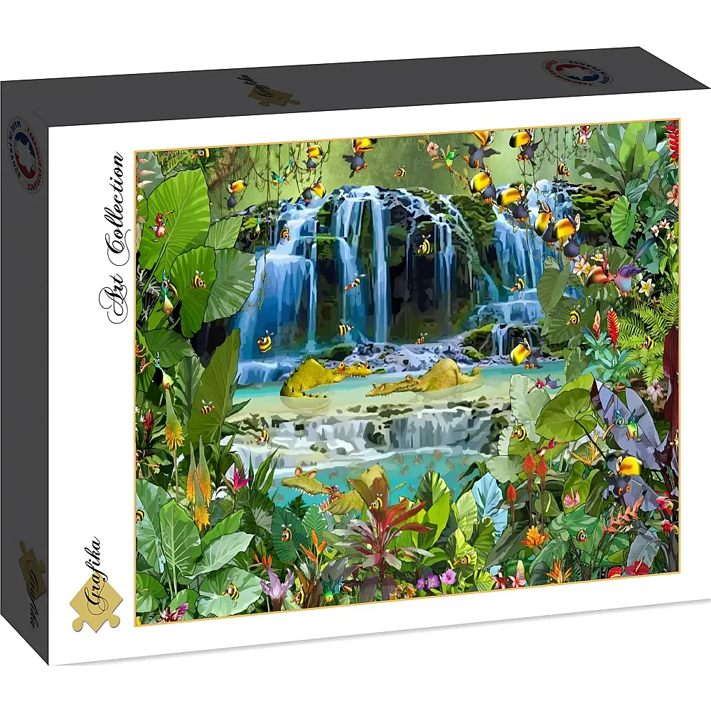 Grafika Puzzle Art Collection Franois Ruyer - Wasserfall - 2000 Teile