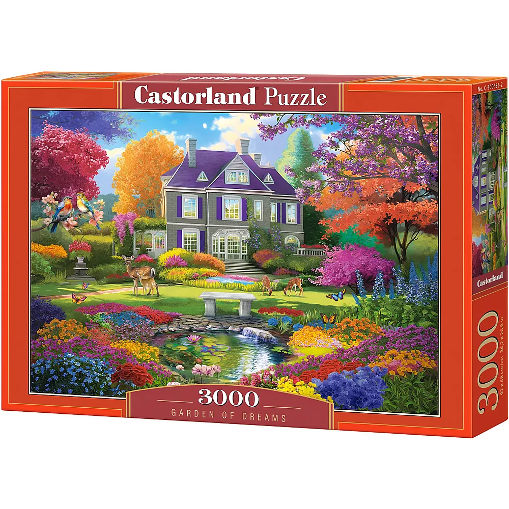 Castorland Puzzle Garden of Dreams 3000Teile