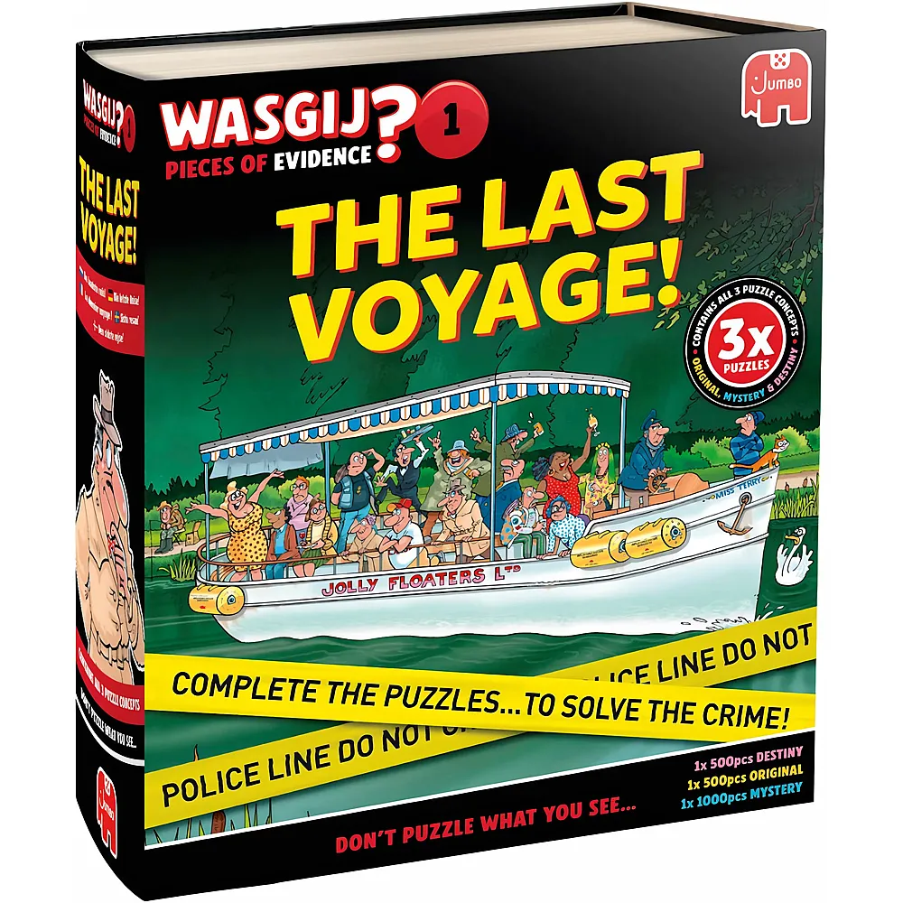 Jumbo Puzzle 3in1 The Last Voyage - 500 Teile - Puzzle 500 Teile