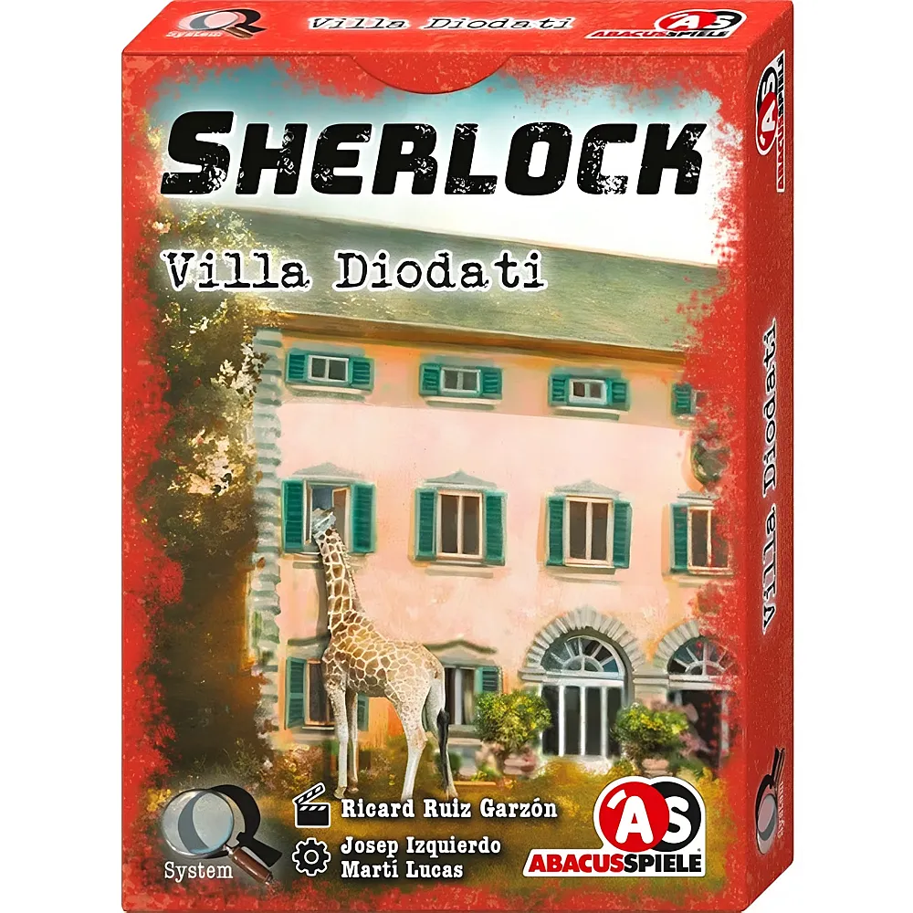 Abacus Spiele Sherlock  Villa Diodati DE | Escape Room EXIT