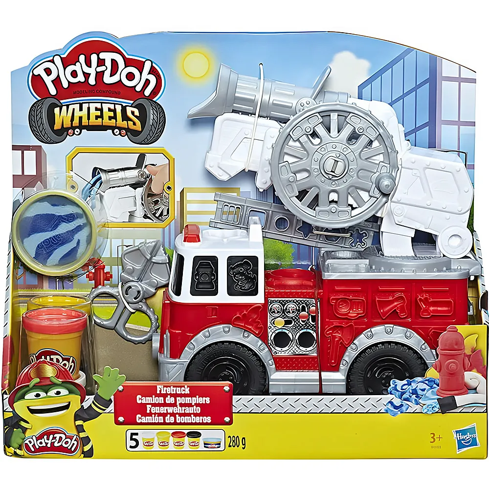 Play-Doh Wheels Feuerwehrauto mit 5 Dosen