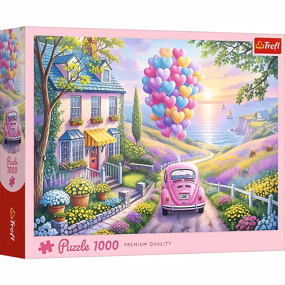 Trefl Puzzle Romantischer Kurzurlaub - 1000 Teile