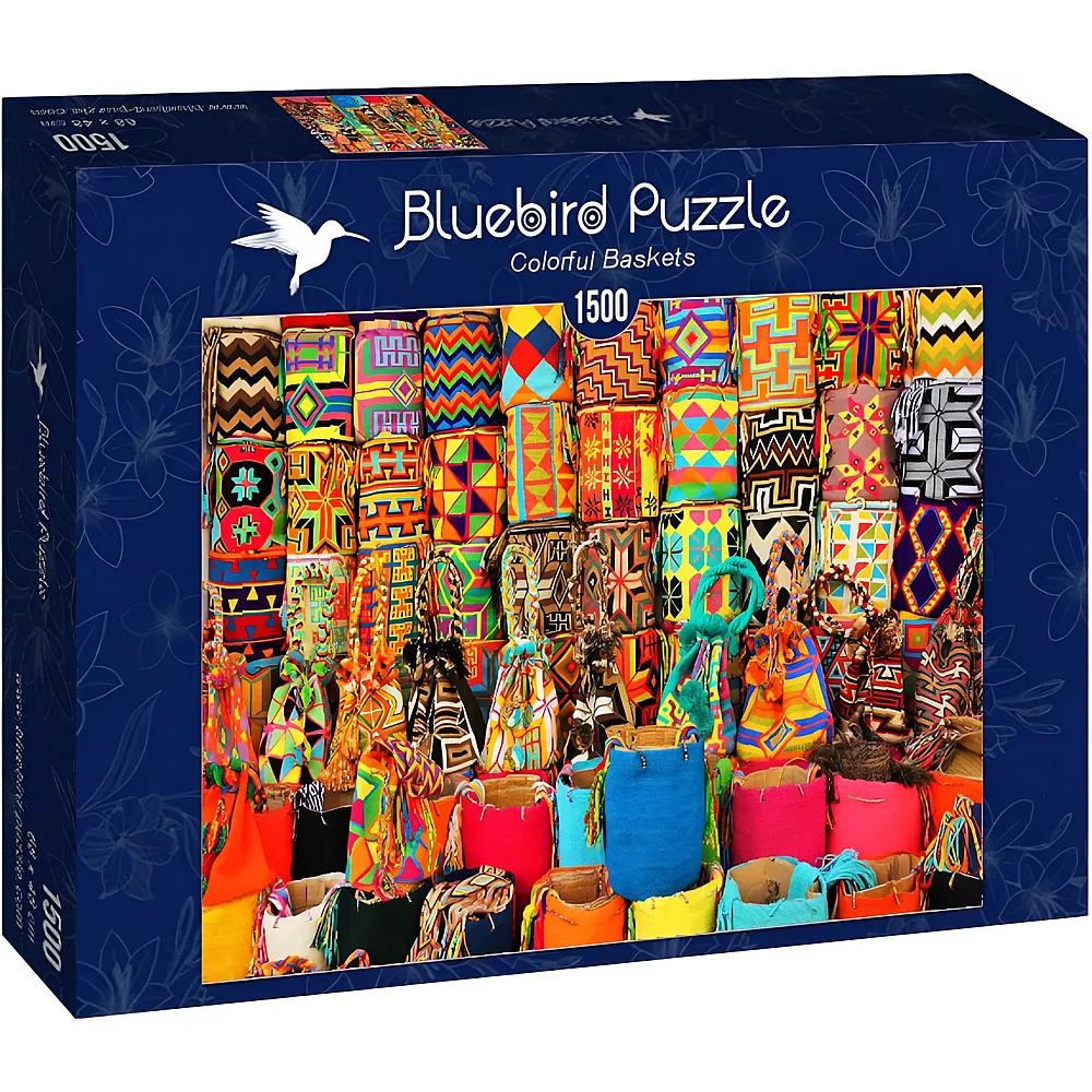 Bluebird Puzzle Colorful Baskets - 1500 Teile