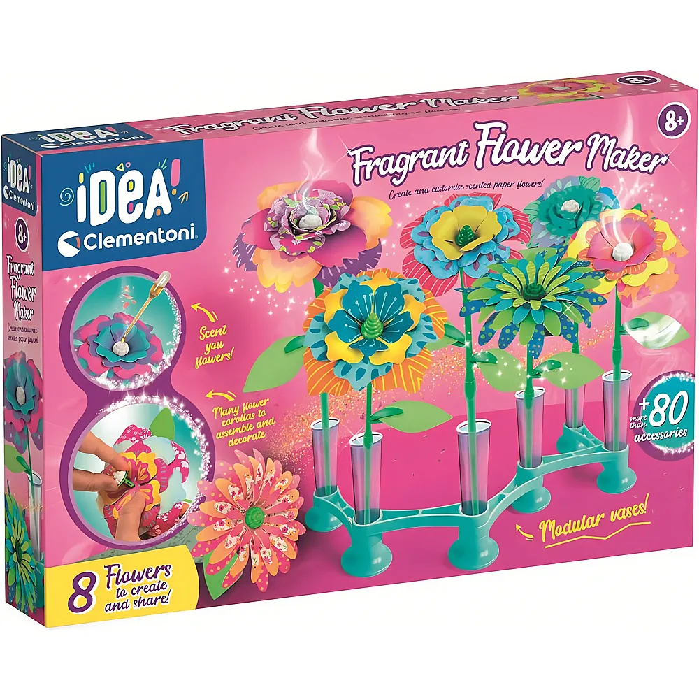 Clementoni Idea Duftblumen Atelier - Mehrsprachig