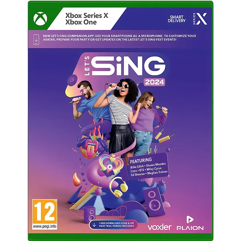 GAME Let's Sing 2024, XSX