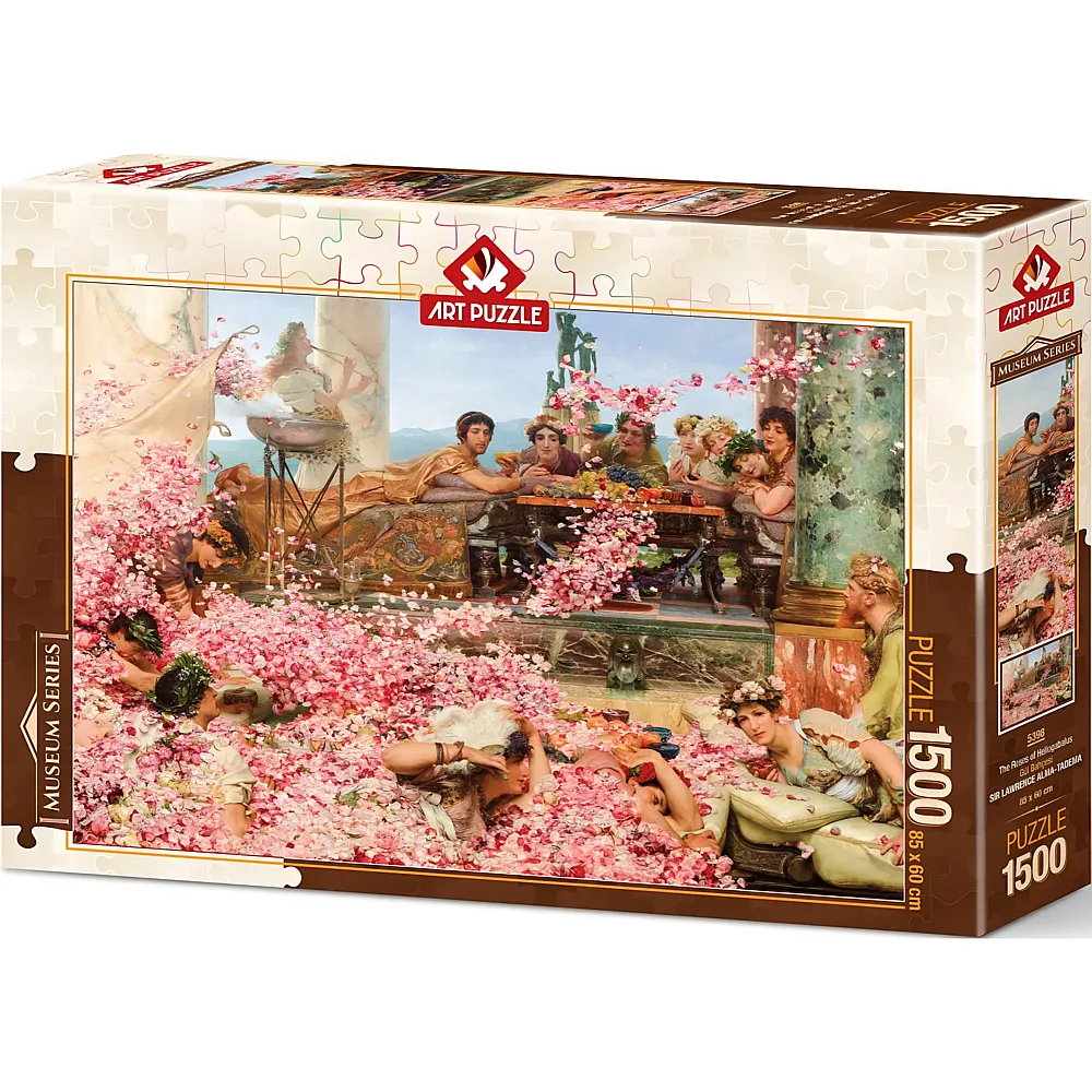 Art Puzzle Lawrence Alma-Tadema Rose Garden 1500Teile