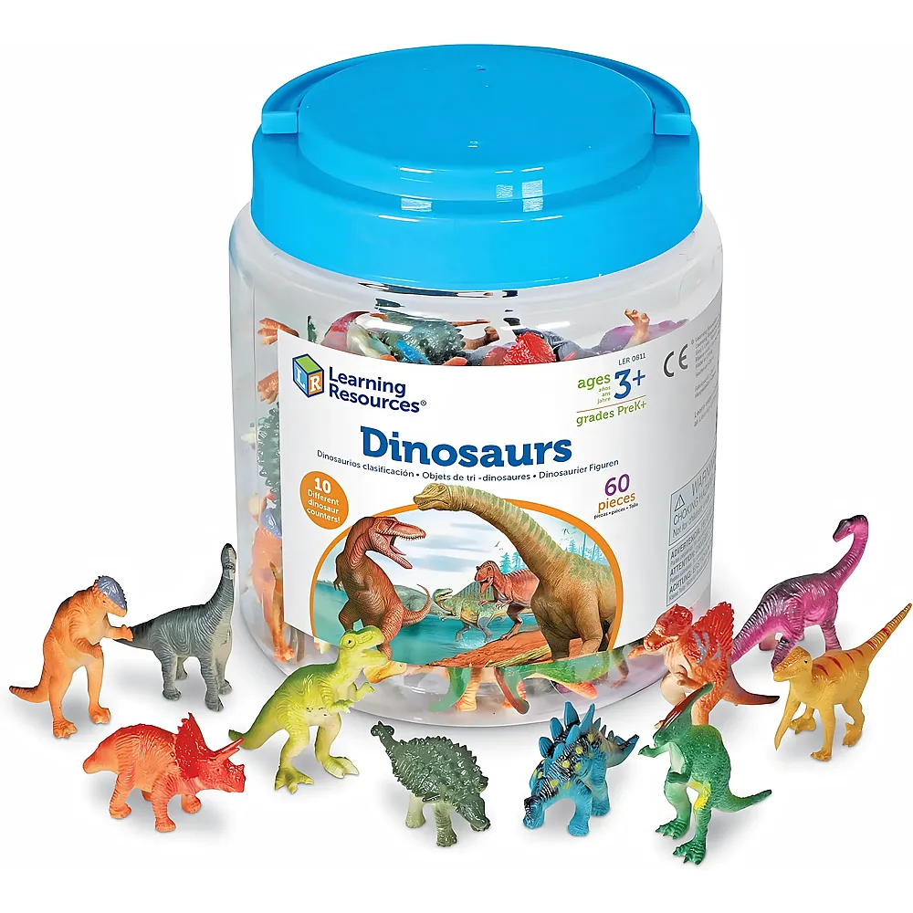 meinspielzeug - Learning Resources Dinosaurier-Spielfiguren 60Teile