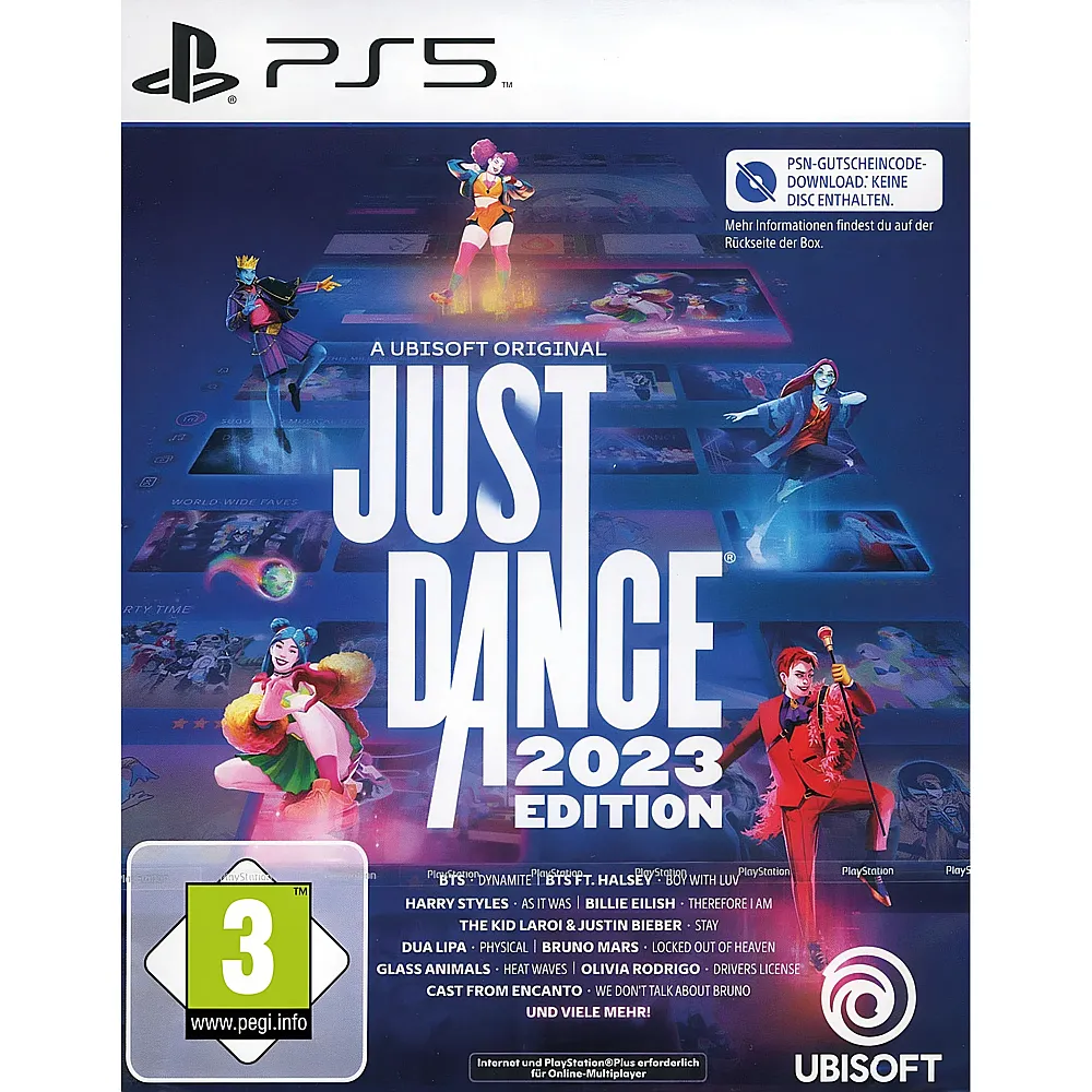 Ubisoft PS5 Just Dance 2023 Code in a Box