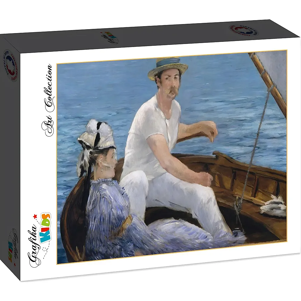 Grafika Puzzle Art Collection Grafika Kids Edouard Manet - Boating, 1874 - 12 Teile