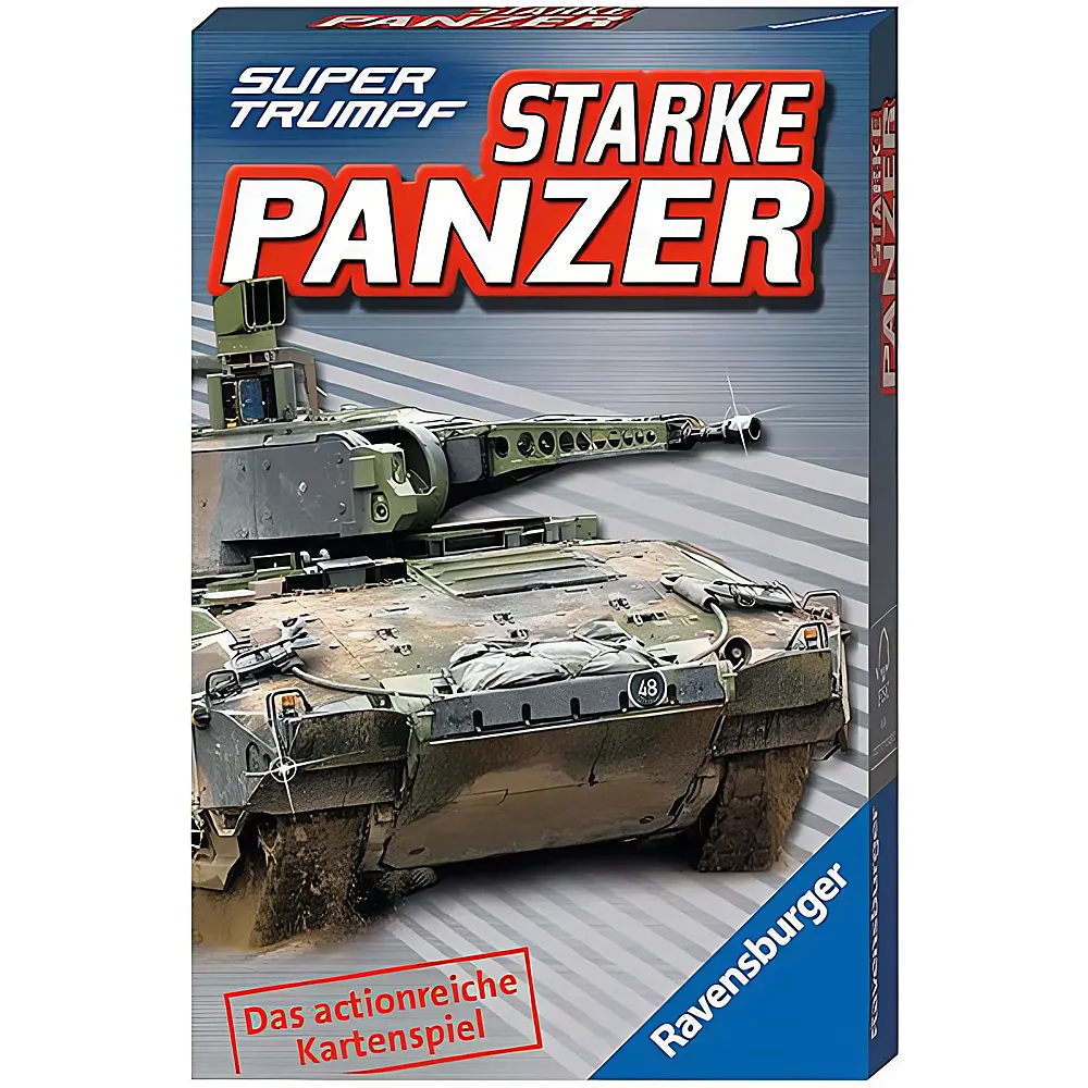 Ravensburger Supertrumpf Quartett Starke Panzer DE