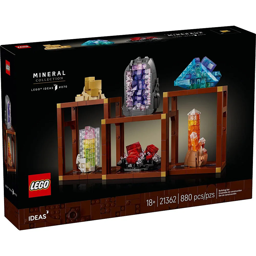 LEGO Ideas Mineraliensammlung 21362