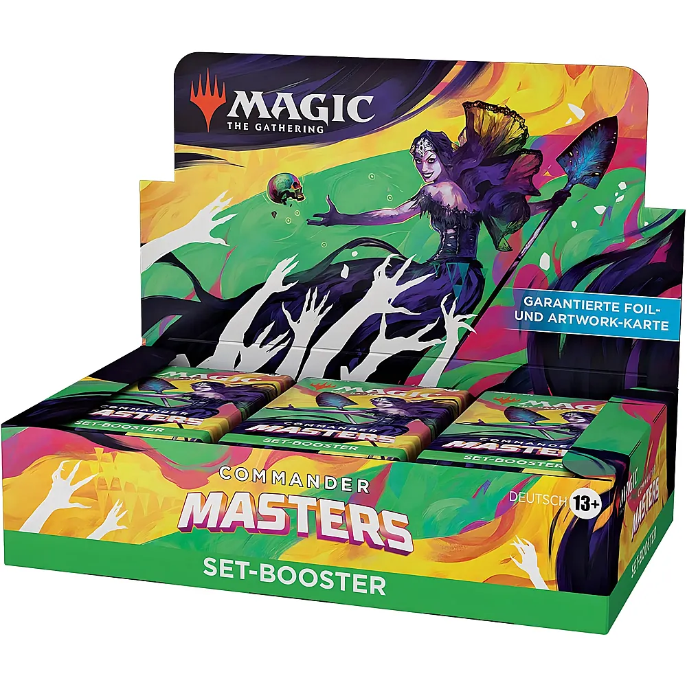 Magic The Gathering Commander Masters Set-Booster - Deutsch