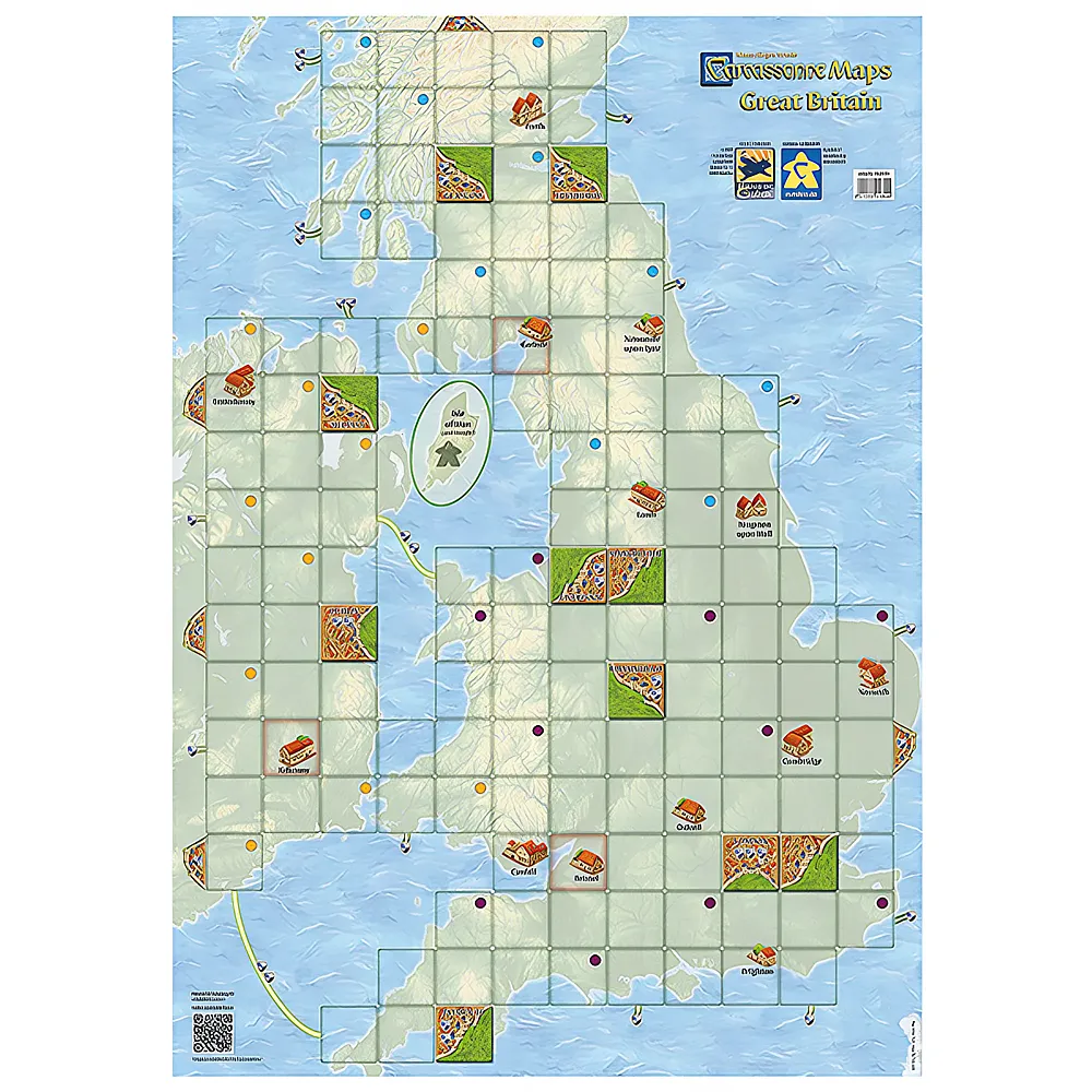 Hans im Glck Carcassonne Karte Grossbritannien | Familienspiele