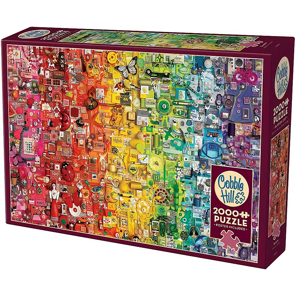 Cobble Hill Puzzle Rainbow - 2000 Teile