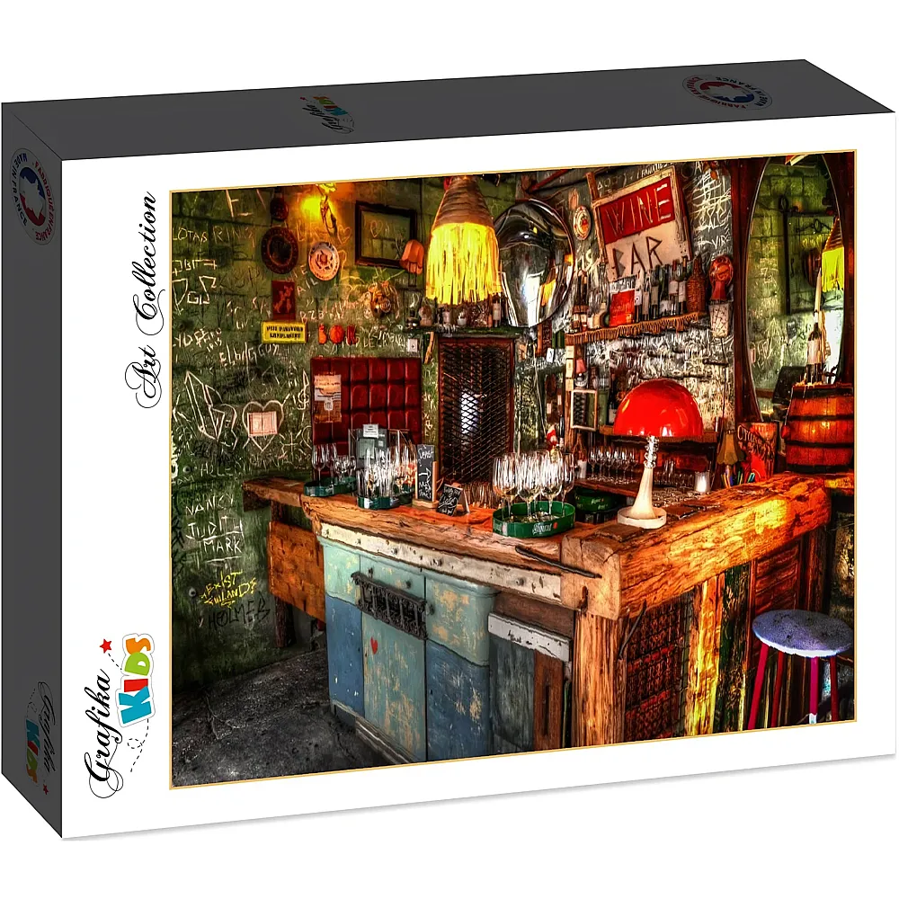Grafika Puzzle Art Collection Grafika Kids Ruin Bar in Budapest - 12 Teile