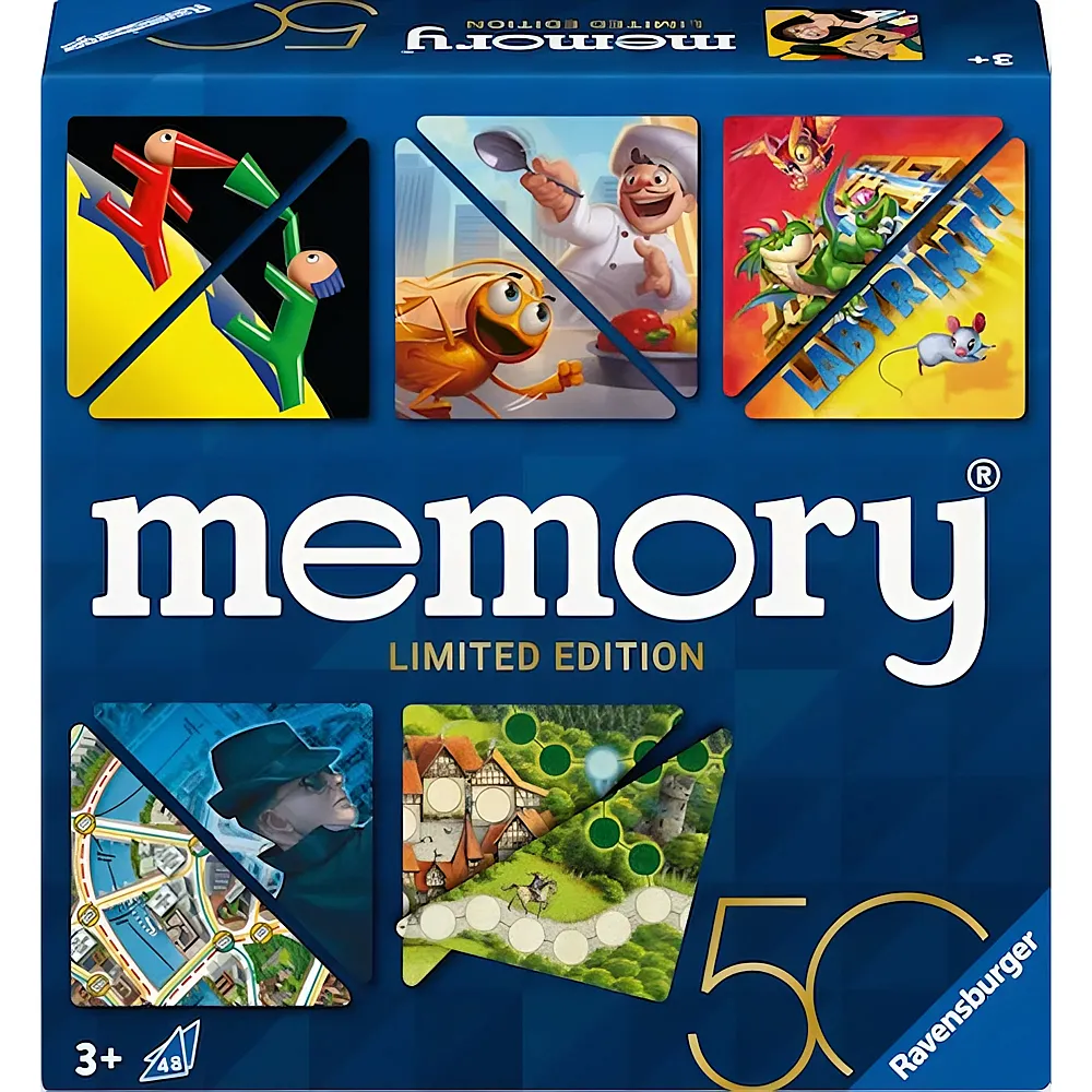 Ravensburger Spiele memory 50 Jahre Blaues Dreieck