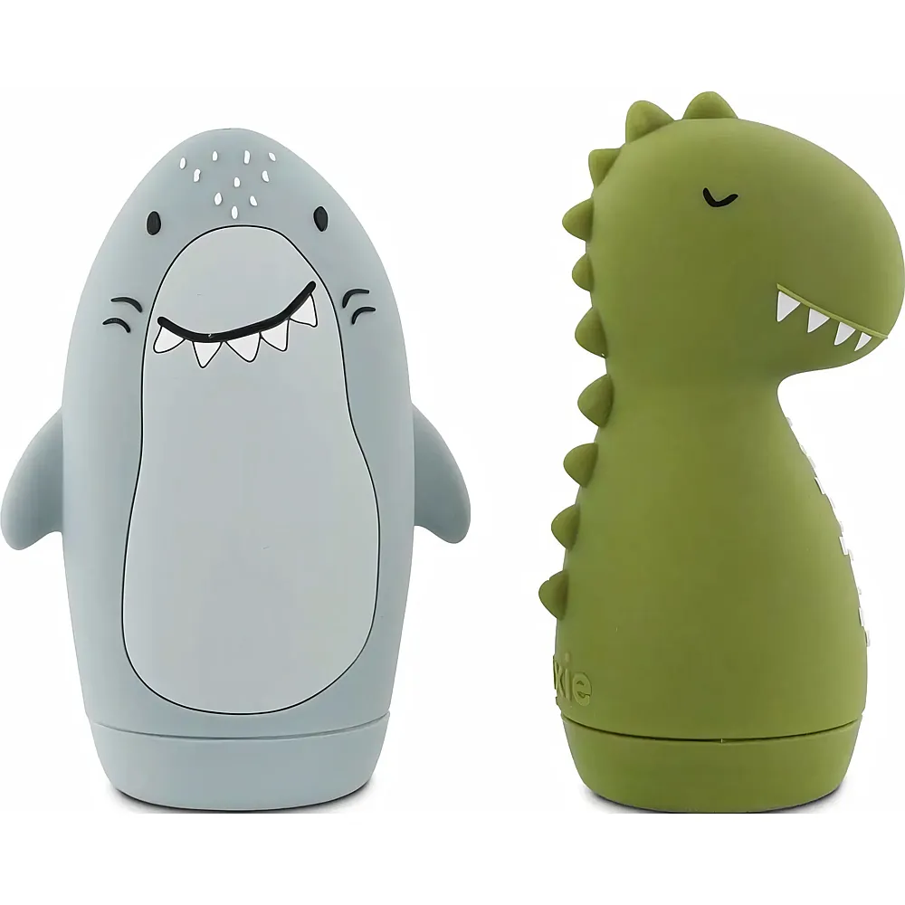 Trixie Silikon Spritztiere Hai und Dino