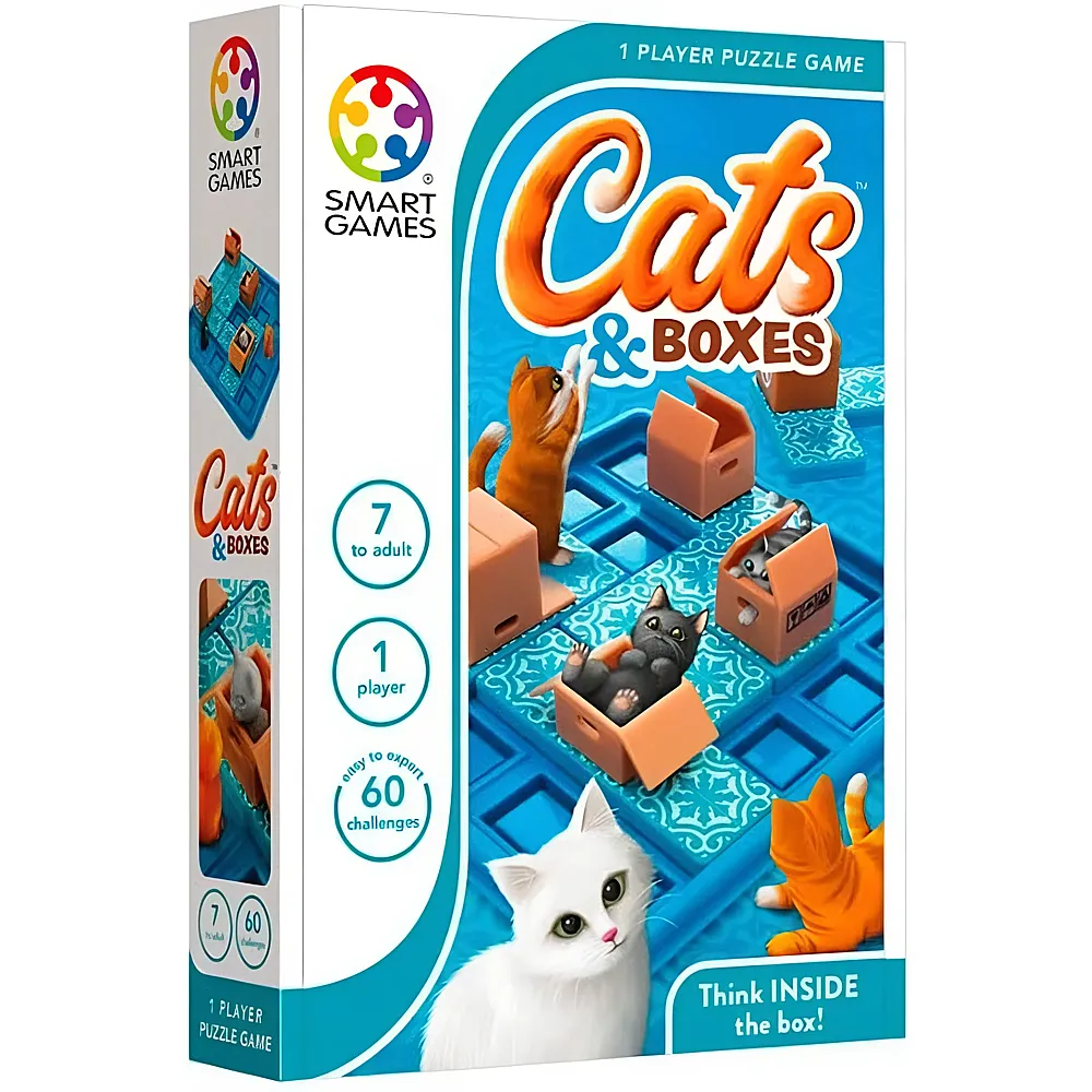 SmartGames Klassiker Cats & Boxes mult