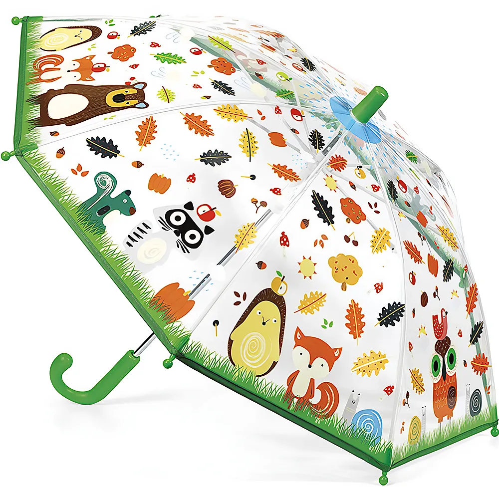 meinspielzeug - Djeco Regenschirm Waldtiere -  55 x 68 cm | Accessoires