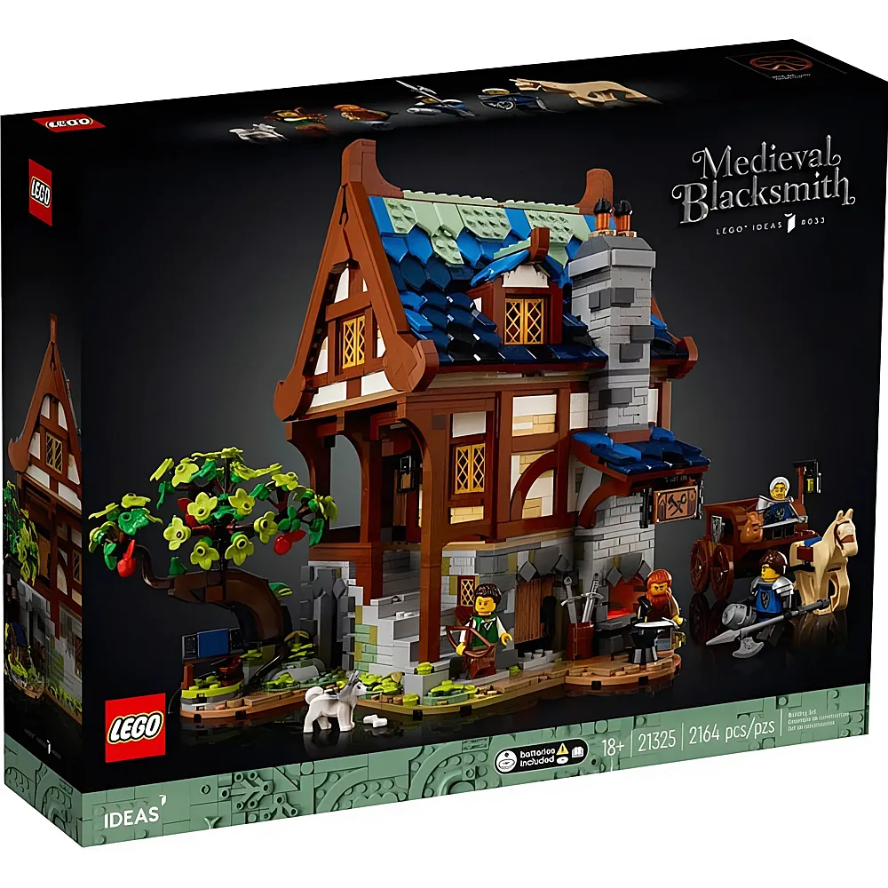 LEGO Ideas Mittelalterliche Schmiede 21325