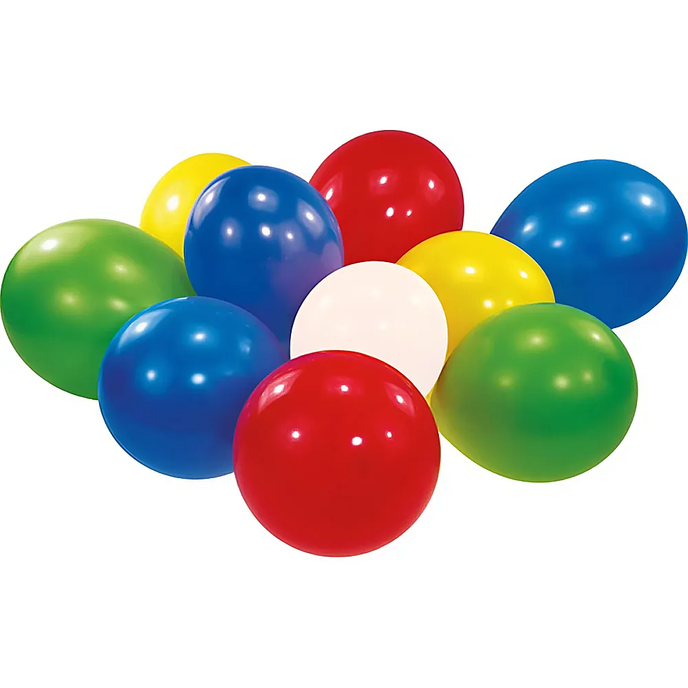 Amscan Ballone Regenbogen 100Teile | Kindergeburtstag
