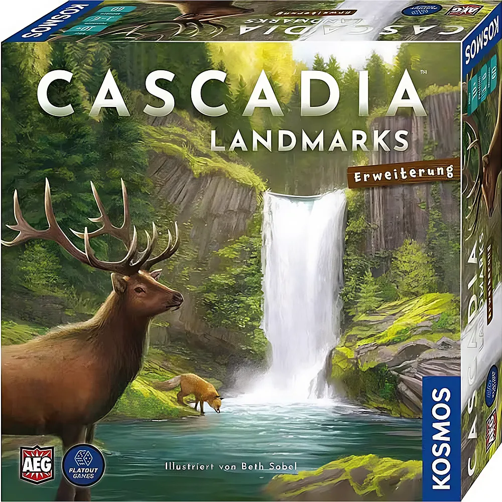 Kosmos Spiele Cascadia Landmarks - Erweiterung