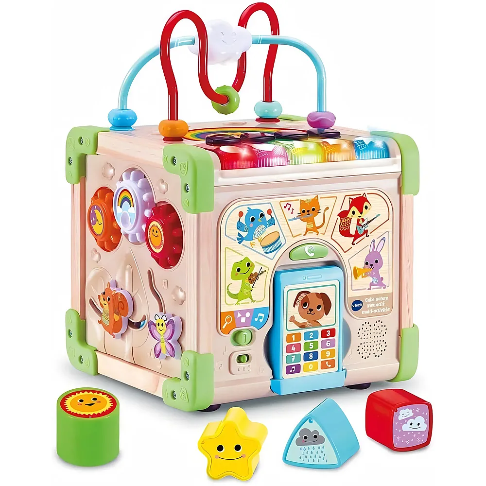 meinspielzeug - vtech Cube nature interactif multi-activit�s - Franais | Motorikschleifen