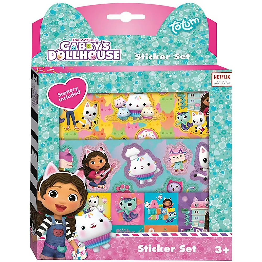 Totum Gabby's Dollhouse Aufkleber-Set
