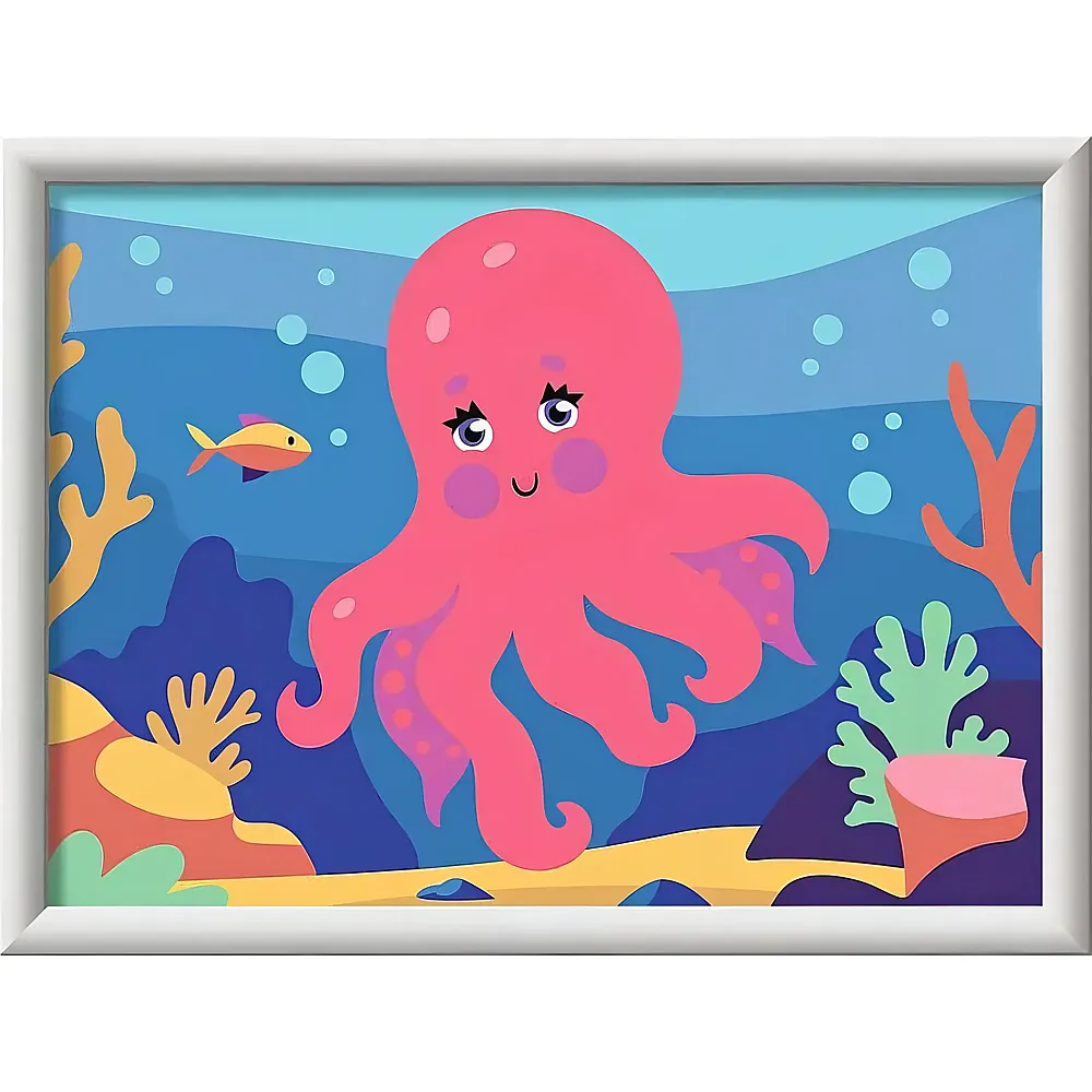 meinspielzeug - Ravensburger CreArt Malen nach Zahlen - Oktopus