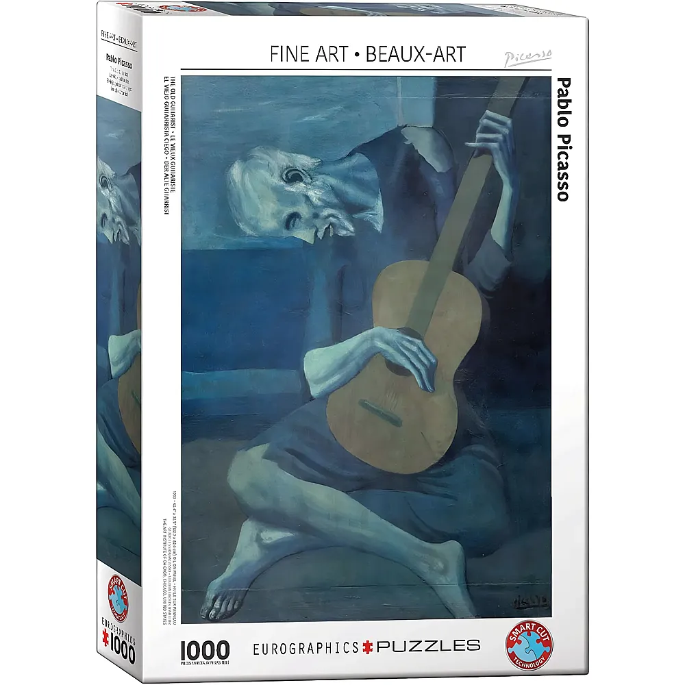 Eurographics Puzzle Pablo Picasso Der alte Gitarrist - 1000 Teile
