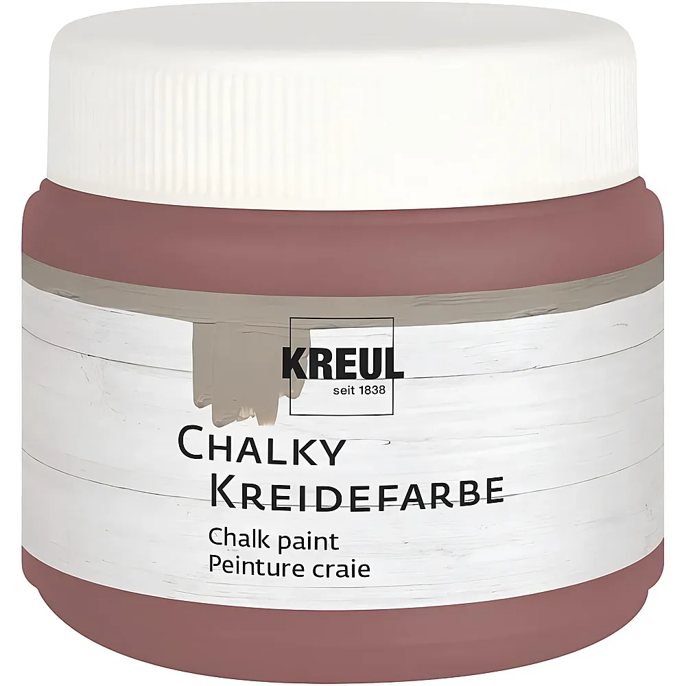 meinspielzeug - Kreul Chalky Kreidefarbe Marsala Rouge 150ml | Farbe & Kreide