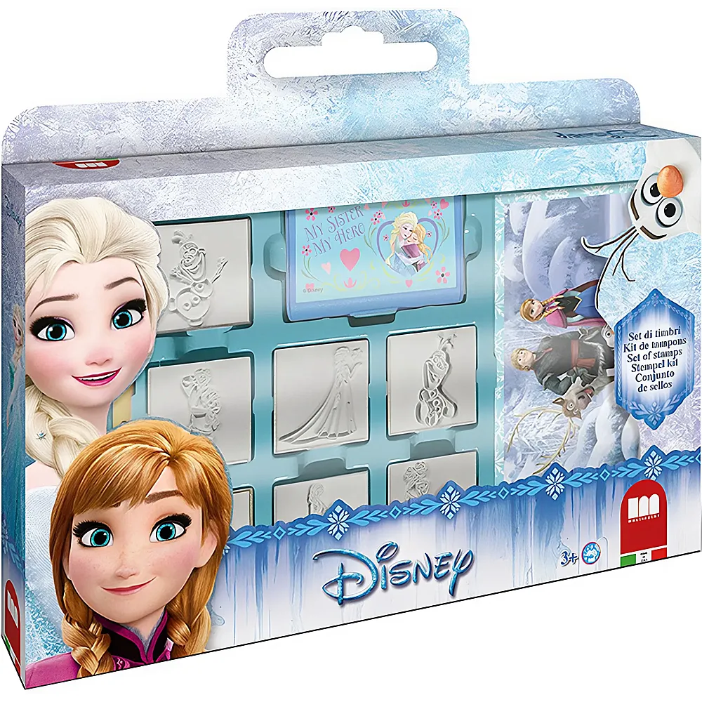Multiprint Disney Frozen Stempel Set 12Teile | Stempelsets