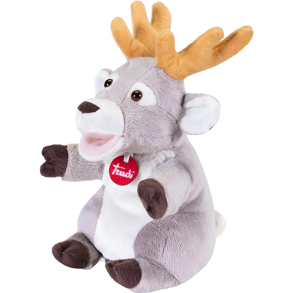 Trudi Handpuppen Handpuppe Rentier - 28 cm